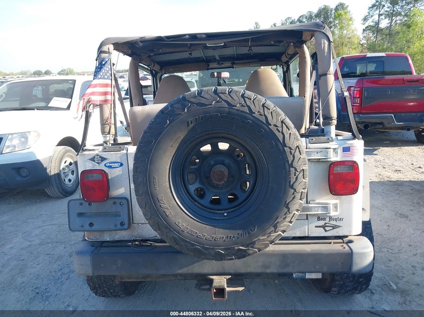 1999 Jeep Wrangler Sahara VIN: 1J4FY49SXXP414106 Lot: 44806332