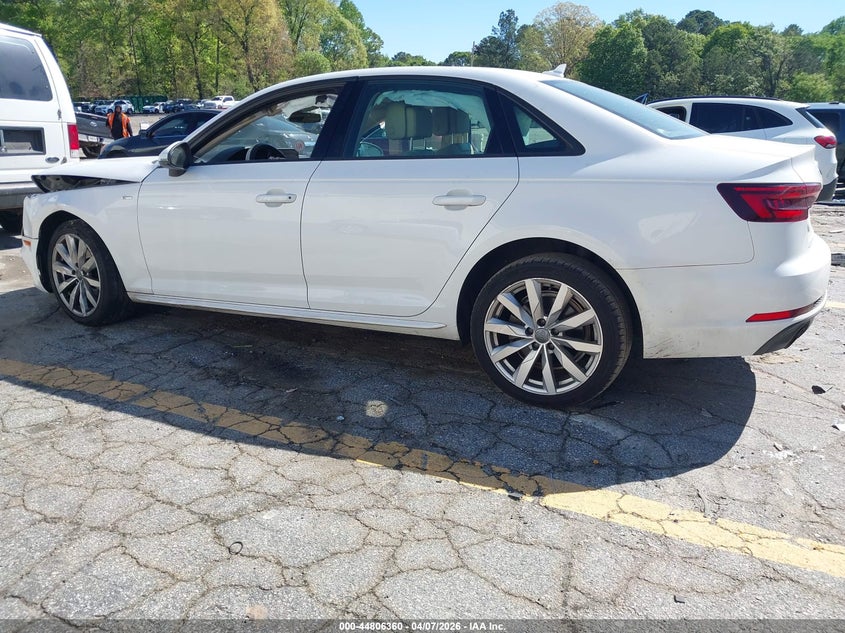 Vin: waukmaf48jn003002, lot: 45303628, audi a4 2.0t tech ultra premium/2.0t ultra premium 20183