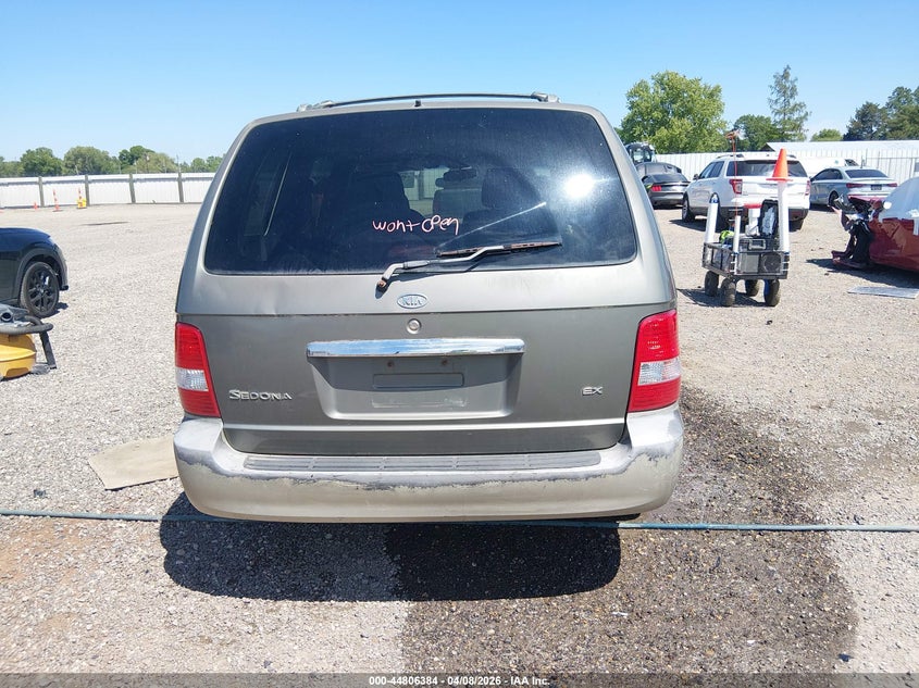 2004 Kia Sedona Ex/Lx VIN: KNDUP131446532636 Lot: 44806384