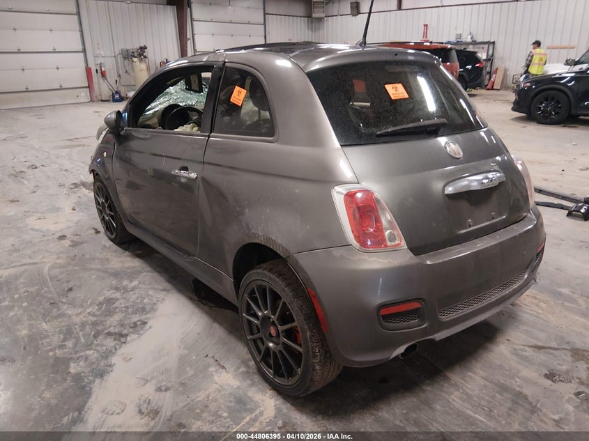 Vin: 3c3cffbr3dt746370, lot: 45303663, fiat 500 sport cattiva 20133