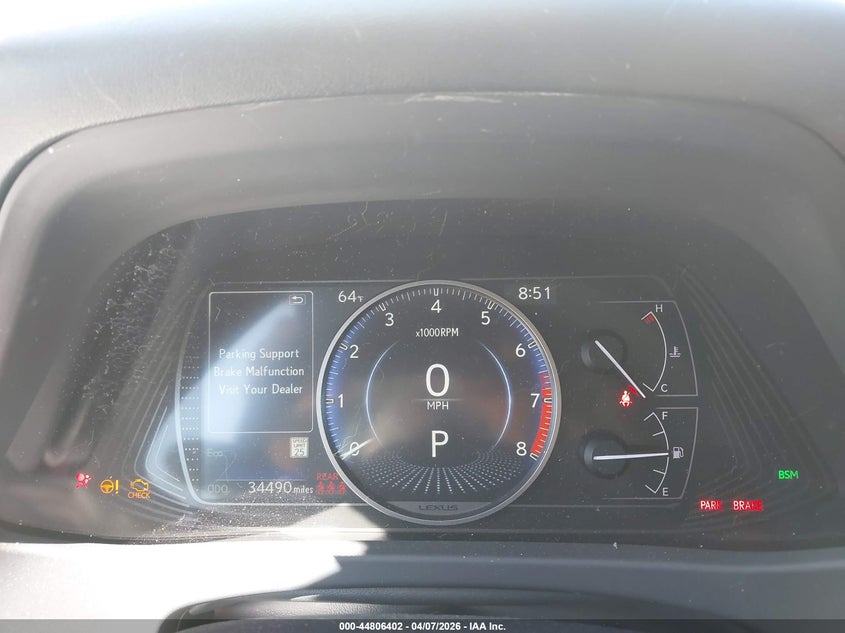 2021 Lexus Ux 200 VIN: JTHX3JBH3M2032044 Lot: 44806402