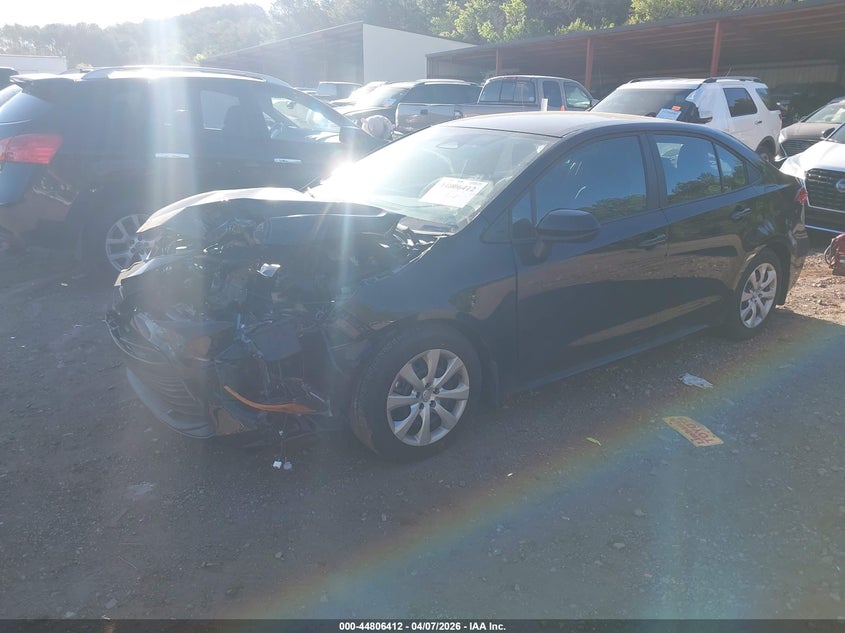 2025 Toyota Corolla 2.0 Le black Lot 111044806412 Vin 5YFB4MDE7SP323352