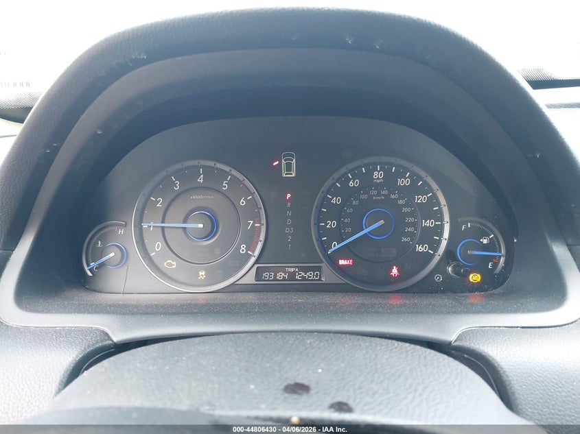 2012 Honda Crosstour Ex-L VIN: 5J6TF2H55CL002170 Lot: 44806430