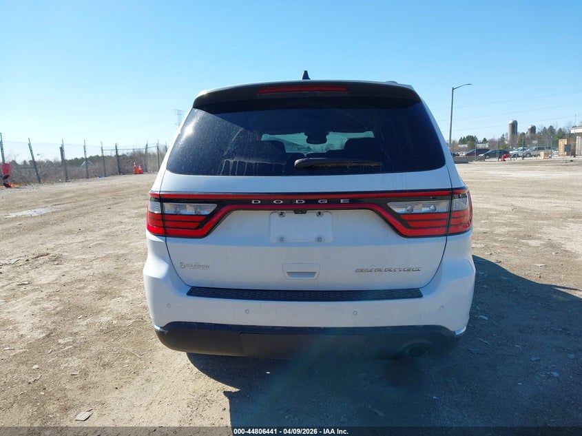 2022 Dodge Durango Sxt Awd VIN: 1C4RDJAG2NC231016 Lot: 44806441