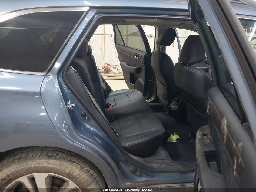 2018 Subaru Outback 2.5 2.5I Limited blue Lot 111044806508 Vin 4S4BSANC3J3283548