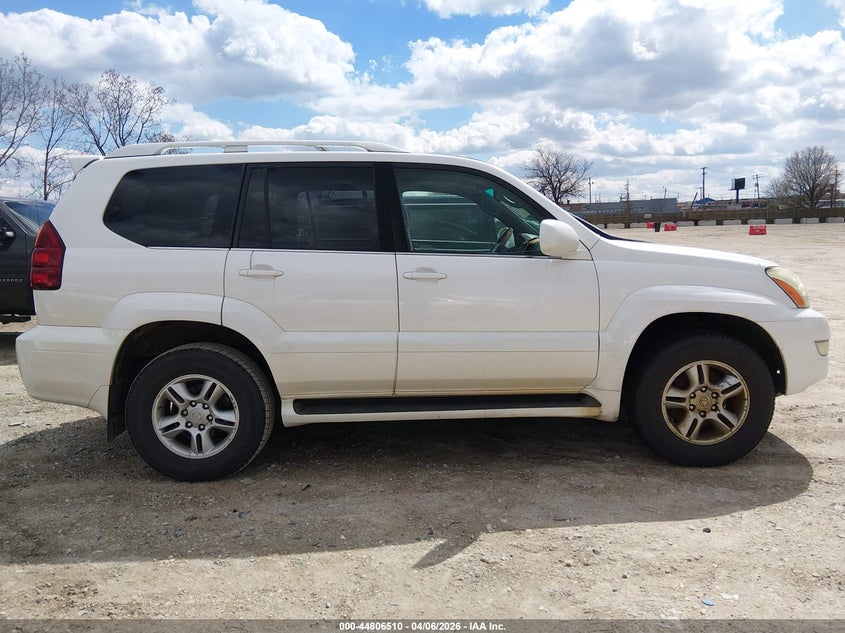 2005 Lexus Gx 470 VIN: JTJBT20X550083180 Lot: 44806510