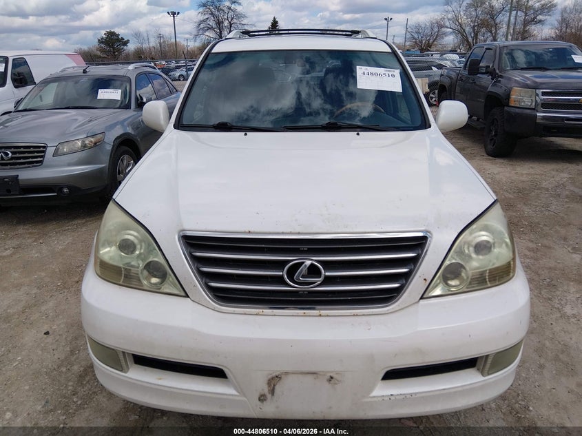 2005 Lexus Gx 470 VIN: JTJBT20X550083180 Lot: 44806510