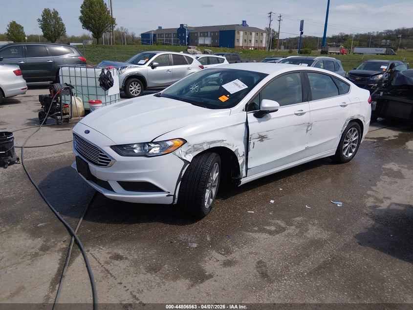 2017 Ford Fusion Se 3FA6P0HDXHR353991 photo 1