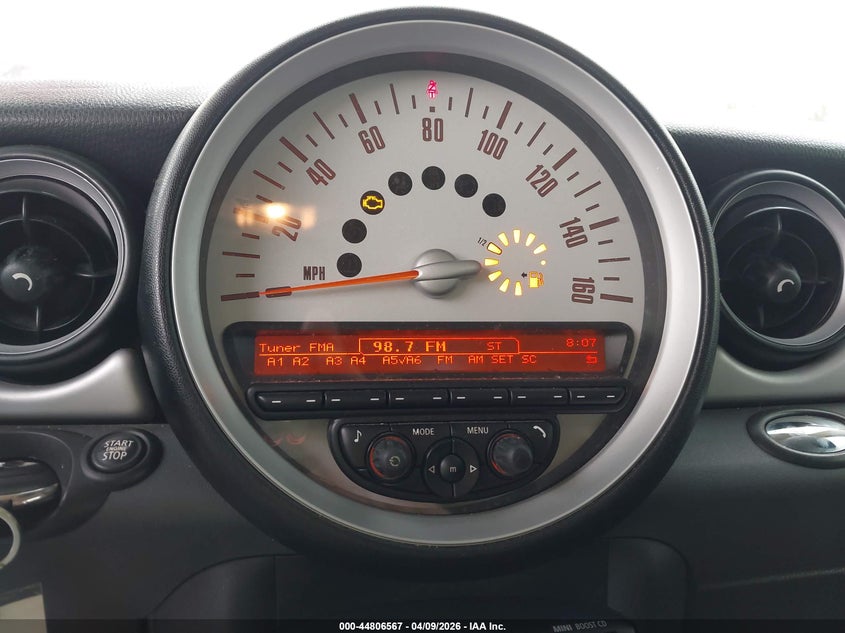 MINI COOPER 2012 VIN WMWSU3C59CT257826