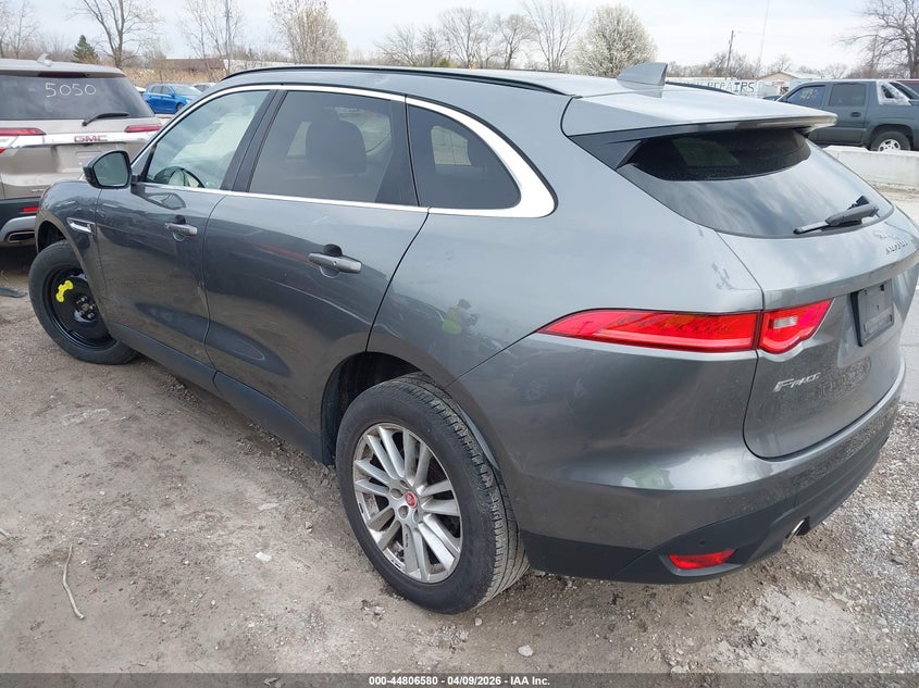 Vin: sadck2bv7ha895542, lot: 45303848, jaguar f-pace 35t prestige 20173
