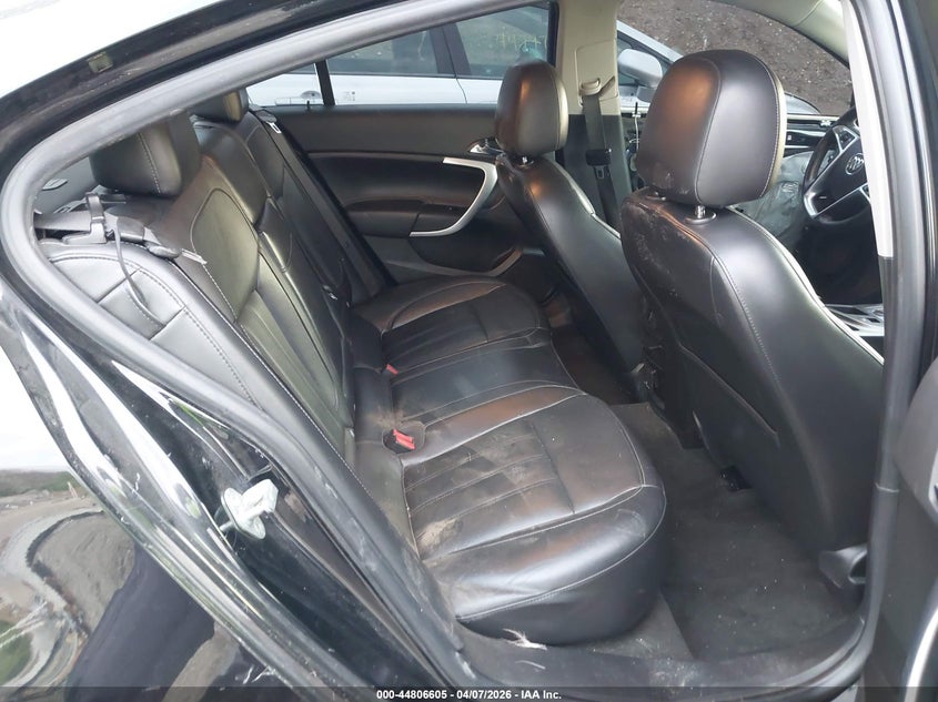 2012 Buick Regal 2.0 Turbo - Premium 1 black Lot 111044806605 Vin 2G4GS5EV9C9180627