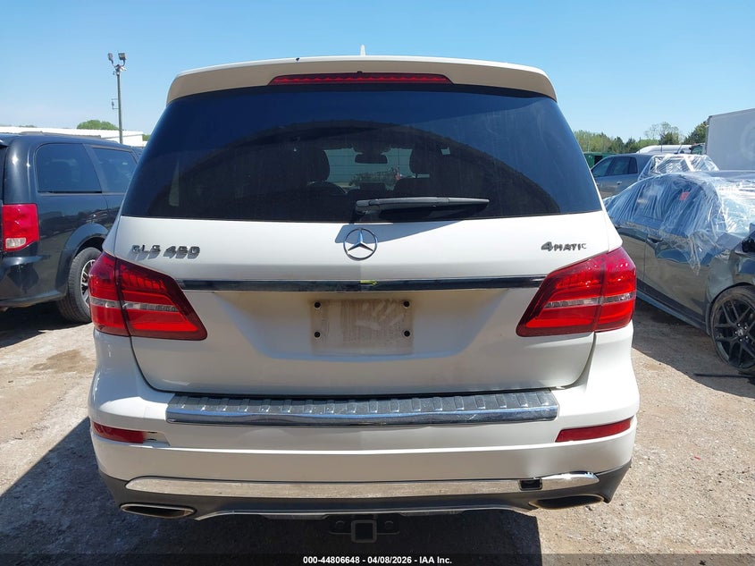 2017 Mercedes-Benz Gls 450 4Matic VIN: 4JGDF6EE8HA921312 Lot: 44806648