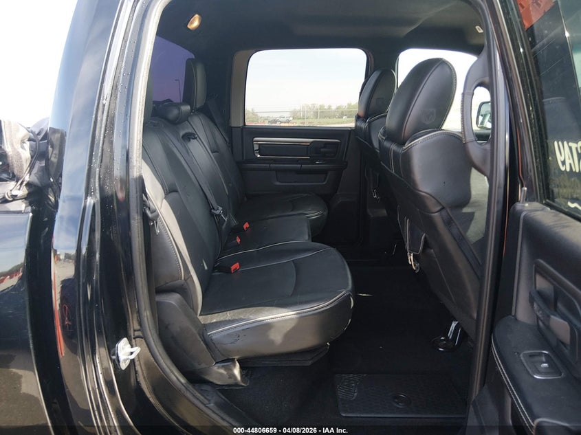 2017 Ram 1500 5.7 Ram Big Horn 4X4 5'7 Box black Lot 111044806659 Vin 3C6RR7LT5HG565368