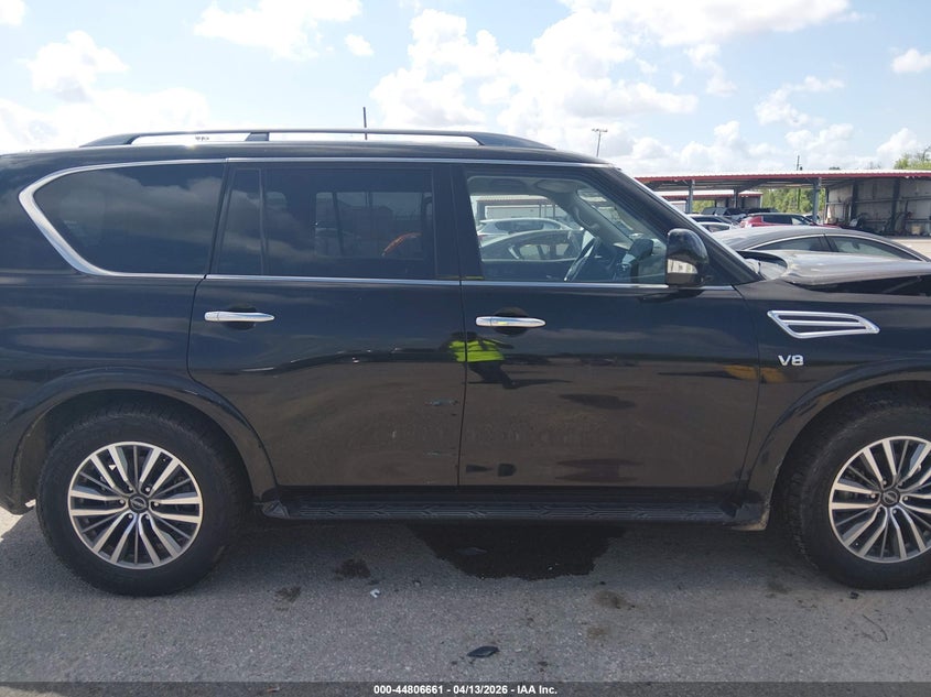 2022 Nissan Armada Sv 2Wd VIN: JN8AY2AC1N9160431 Lot: 44806661