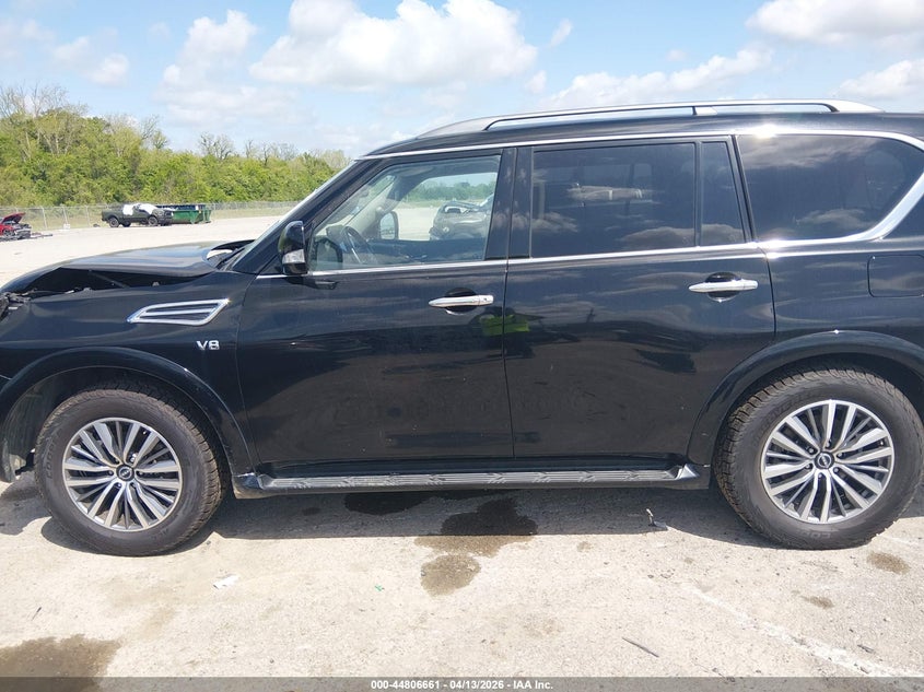 2022 Nissan Armada Sv 2Wd VIN: JN8AY2AC1N9160431 Lot: 44806661