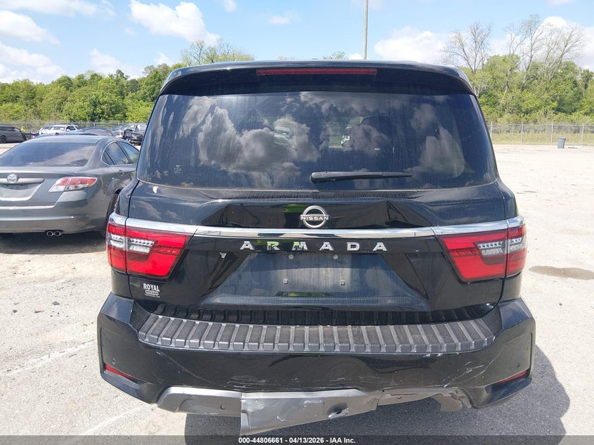 2022 Nissan Armada Sv 2Wd VIN: JN8AY2AC1N9160431 Lot: 44806661