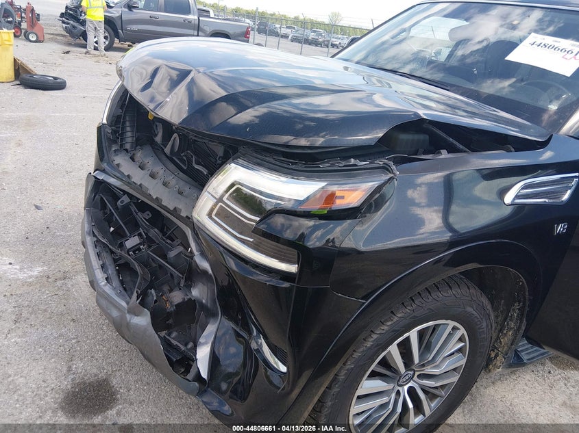 2022 Nissan Armada Sv 2Wd VIN: JN8AY2AC1N9160431 Lot: 44806661