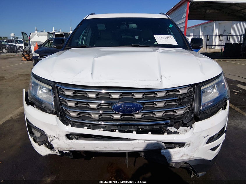 1FM5K8D83HGA97126 2017 Ford Explorer 3.5 Xlt white