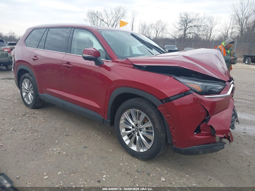 5TDAAAB52SS094673 2025 Toyota Grand Highlander Platinum auction photo 1