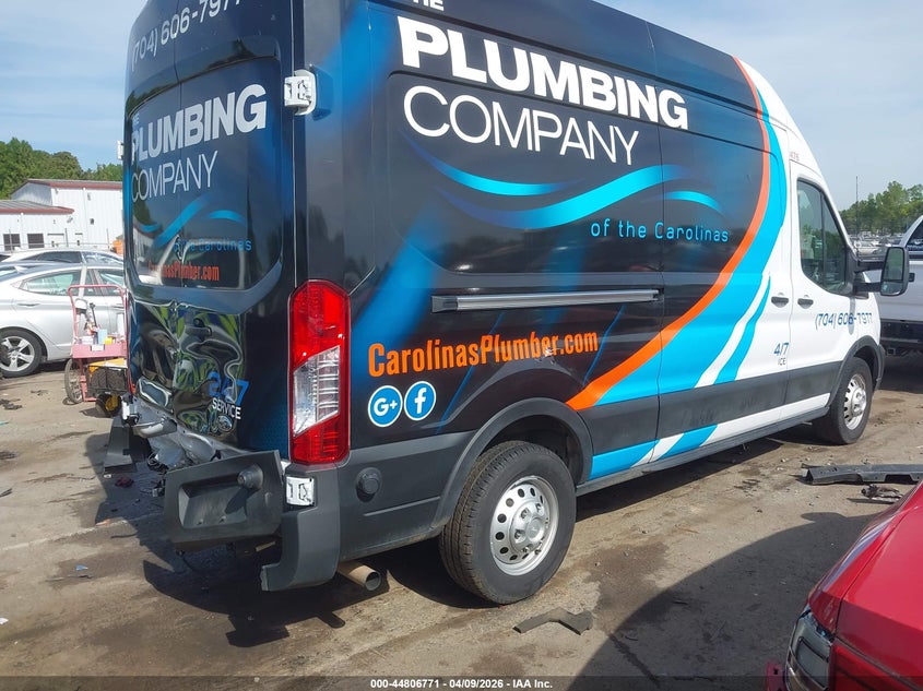Vin: 1ftbf5x88pkc00476, lot: 45304039, ford transit-350 20234