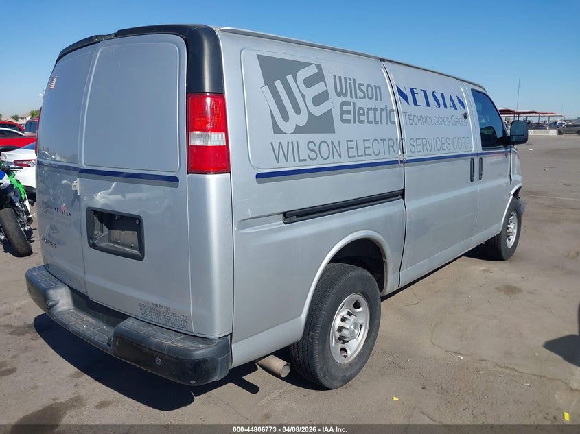 2022 Chevrolet Express Cargo Rwd 2500 Regular Wheelbase Wt