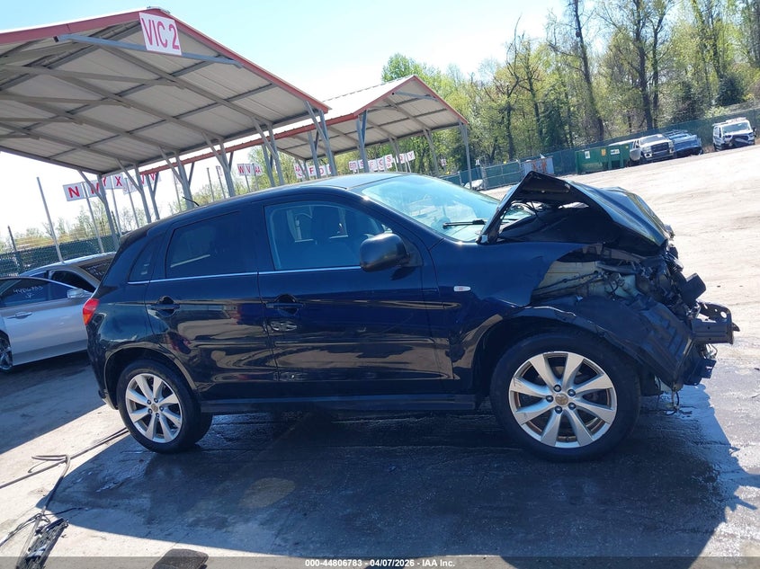 2014 Mitsubishi Outlander Sport Se VIN: 4A4AP4AU2EE023887 Lot: 44806783