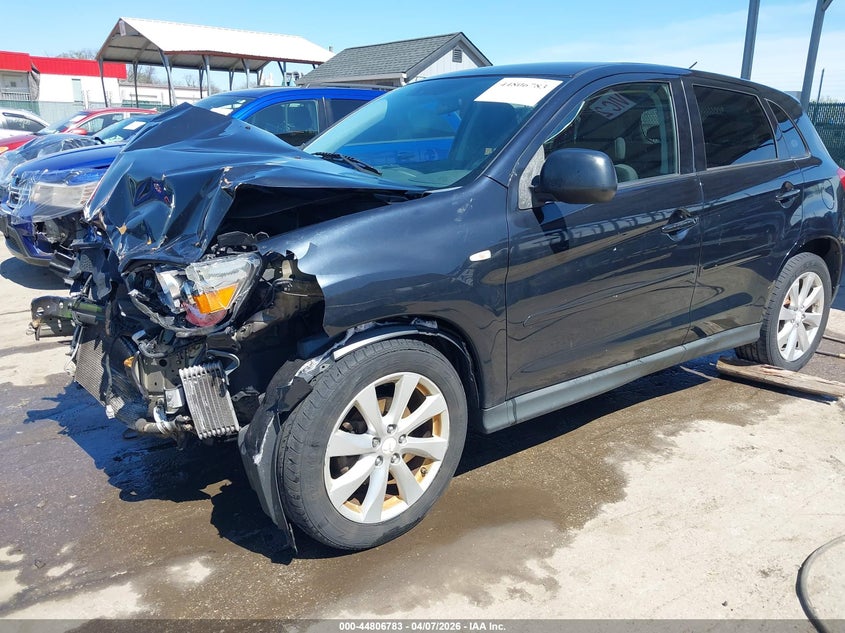 2014 Mitsubishi Outlander Sport Se VIN: 4A4AP4AU2EE023887 Lot: 44806783