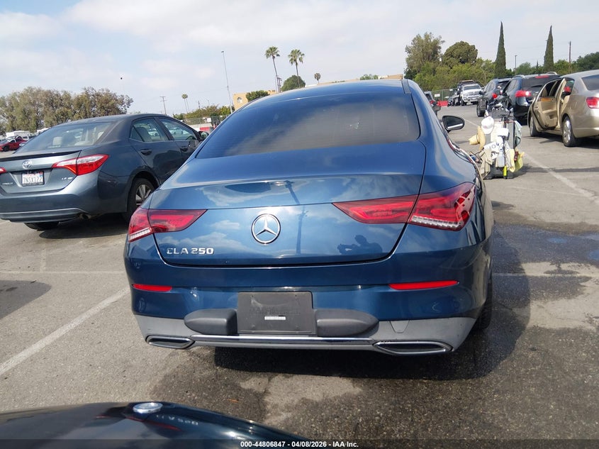 2020 Mercedes-Benz Cla 250 VIN: WDD5J4GB1LN034639 Lot: 44806847