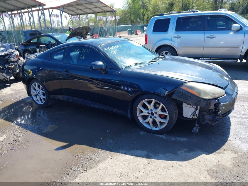 2008 Hyundai Tiburon Gt/Gt Limited/Se VIN: KMHHN66F18U270129 Lot: 44807017