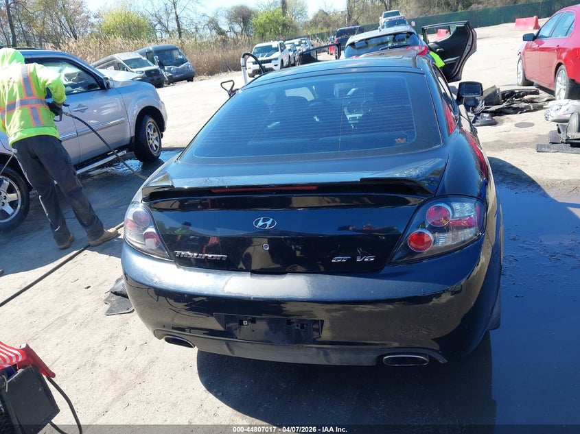 2008 Hyundai Tiburon Gt/Gt Limited/Se VIN: KMHHN66F18U270129 Lot: 44807017