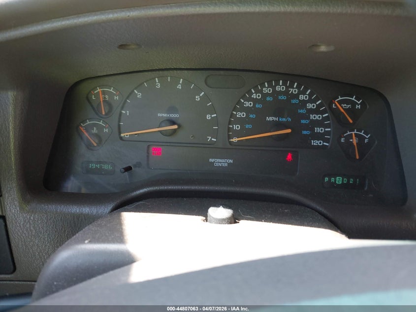 2001 Dodge Durango VIN: 1B4HS28N01F557642 Lot: 44807063