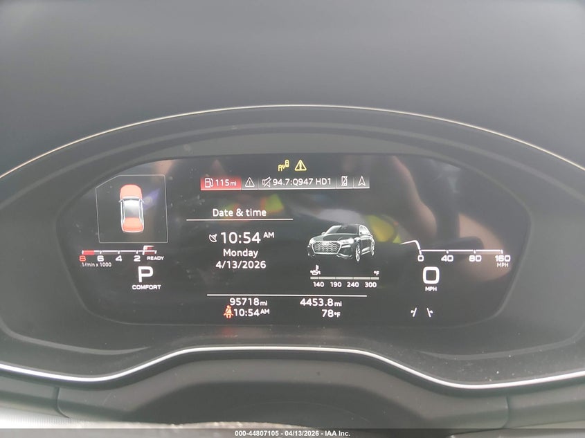 2023 Audi Q5 Sportback Premium Plus 45 Tfsi S Line Quattro S Tronic VIN: WA15AAFY1P2028226 Lot: 44807105