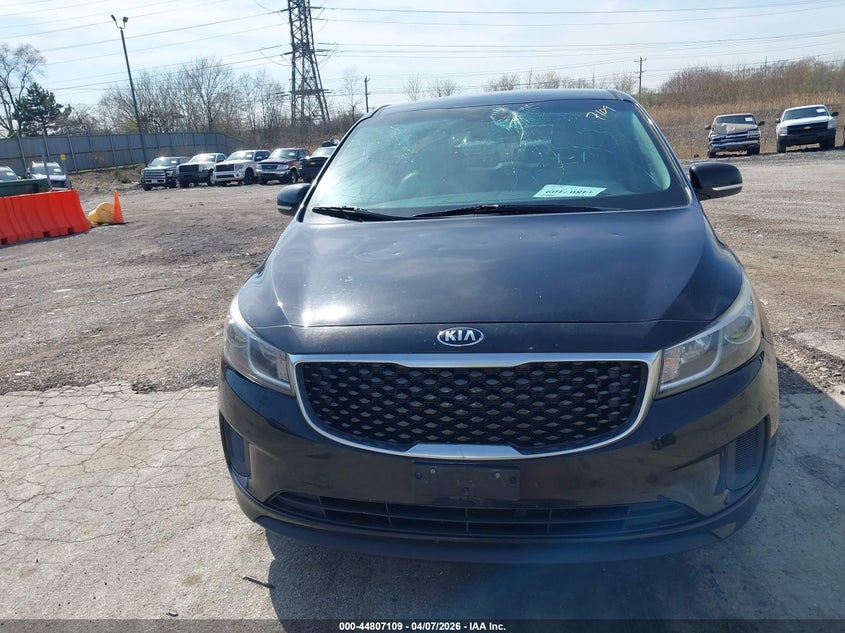 2017 Kia Sedona Lx VIN: KNDMB5C10H6243815 Lot: 44807109