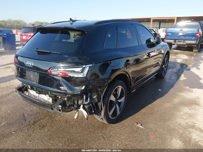 2022 Audi Q5 2.0 Premium Plus 45 Tfsi S Line Quattro S Tronic black Lot 111044807200 Vin WA1EAAFY2N2018205