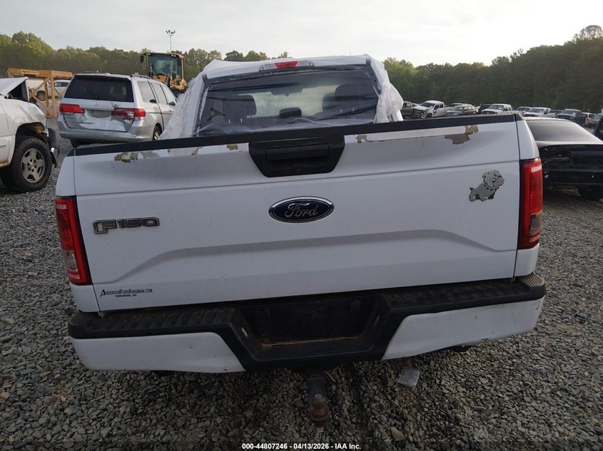 2017 Ford F-150 2.7 Xl white Lot 111044807246 Vin 1FTEX1CP4HKC74253