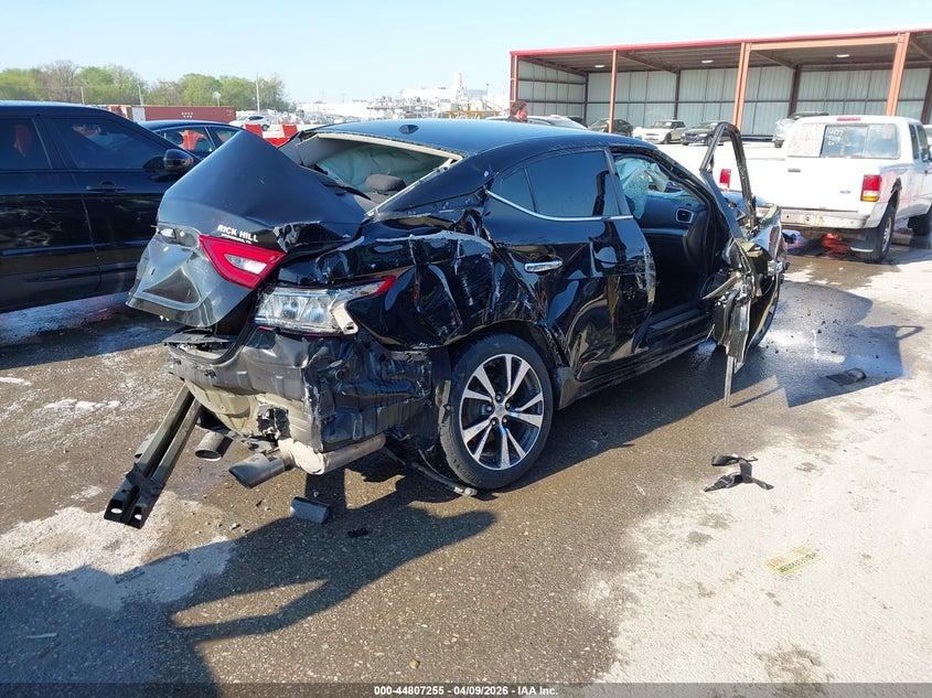 2017 Nissan Maxima 3.5 3.5 S black Lot 111044807255 Vin 1N4AA6AP8HC372847