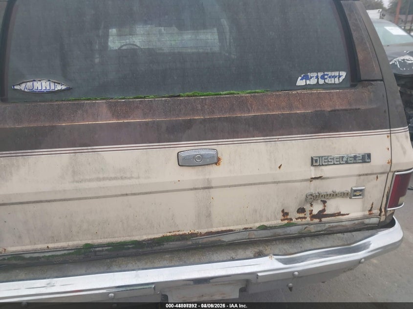 1984 Chevrolet Suburban K10 VIN: 1G8EK16C9EF146600 Lot: 44807292