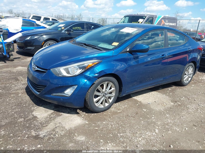 KMHDH4AE9GU544653 2016 Hyundai Elantra Se photo 1