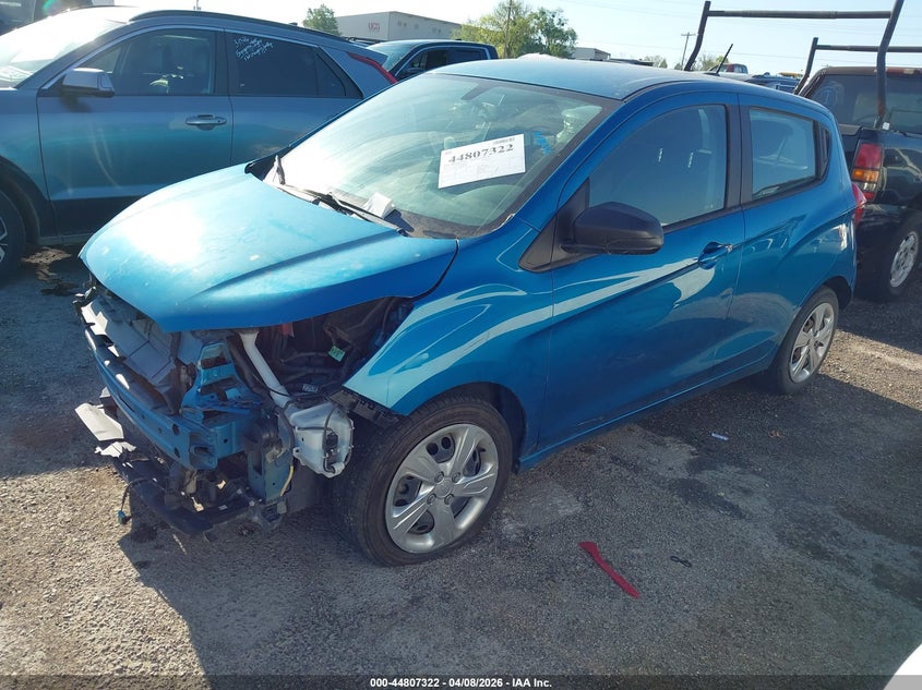 2021 Chevrolet Spark Fwd Ls Automatic VIN: KL8CB6SA0MC738152 Lot: 44807322