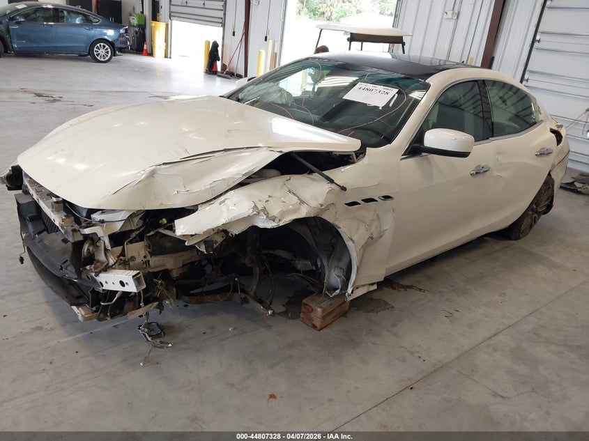 Vin: zam57rta2e1087679, lot: 45304596, maserati ghibli s q4 20142