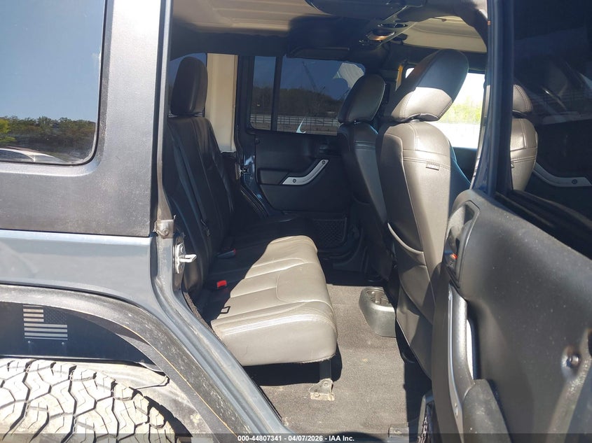 2017 Jeep Wrangler / 3.6 Unlimited Rubicon 4X4 black Lot 111044807341 Vin 1C4HJWFG5HL633045
