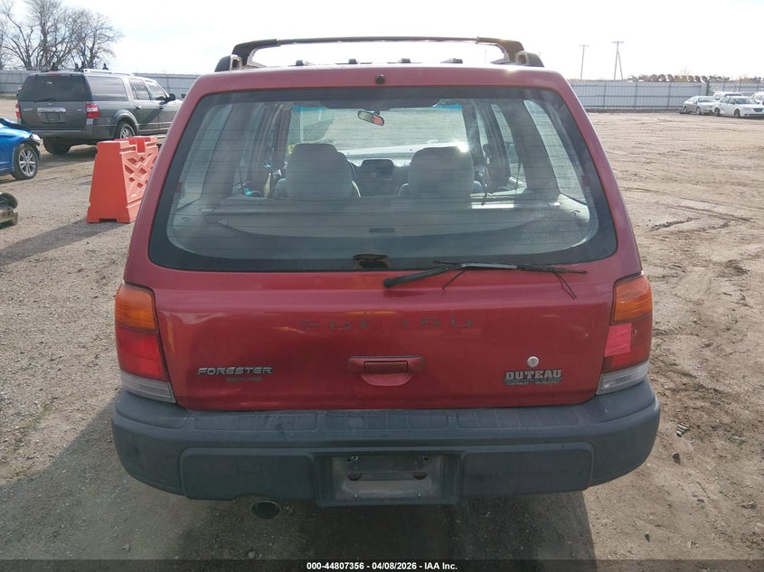 1998 Subaru Forester L VIN: JF1SF6359WH761322 Lot: 44807356
