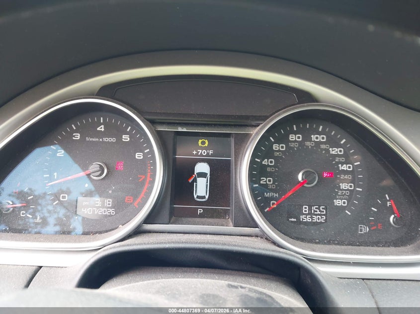 2013 Audi Q7 3.0T Premium VIN: WA1LGAFE2DD005131 Lot: 44807369