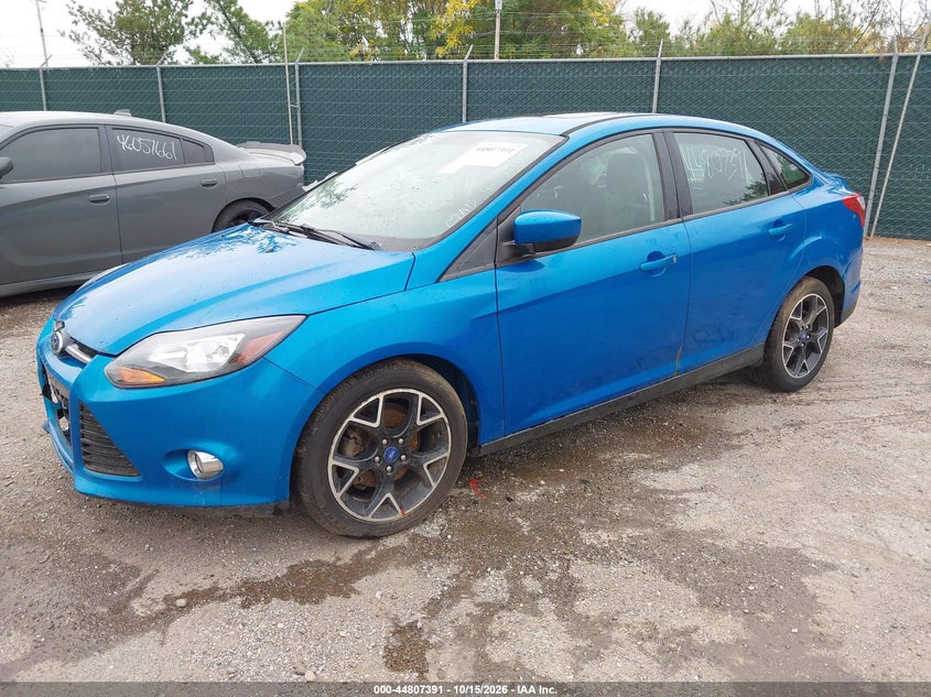 FORD FOCUS 2012 VIN 1FAHP3F29CL183268