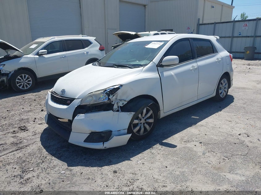 Vin: 2t1ke4ee2ac037645, lot: 45304662, toyota matrix s 20102
