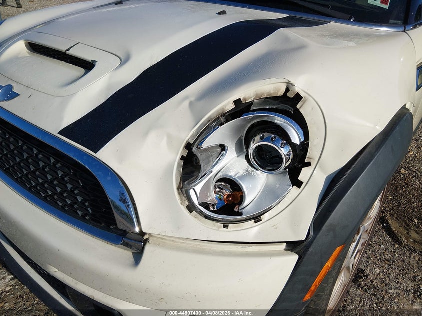 WMWSV3C51CTY27220 2012 Mini Cooper 1.6 Mini S white