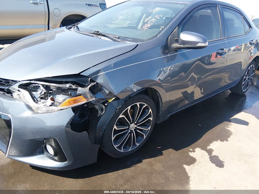 2014 Toyota Corolla 1.8 S Plus Grey Lot 111044807435 Vin 2T1BURHE6EC156770