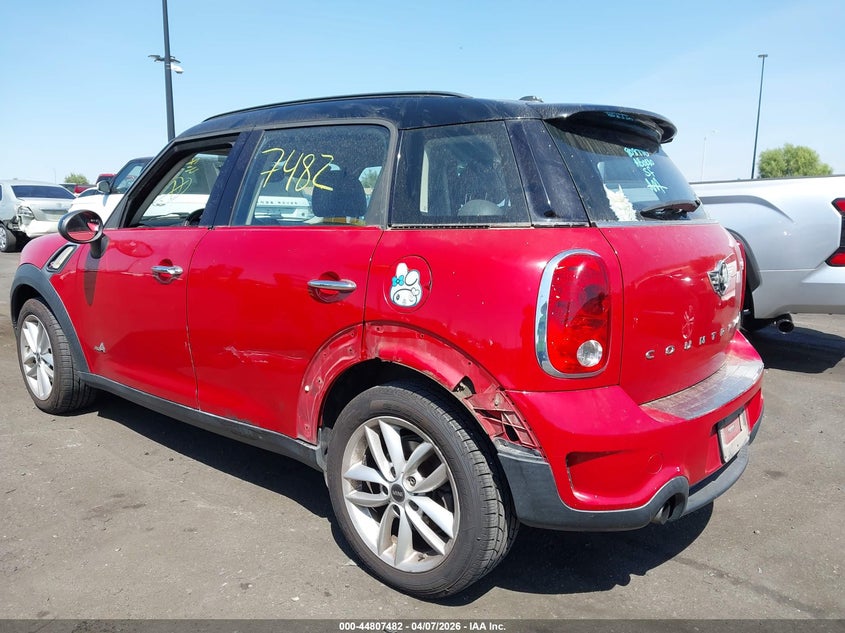 2014 Mini Countryman Cooper S VIN: WMWZC5C57EWP36809 Lot: 44807482