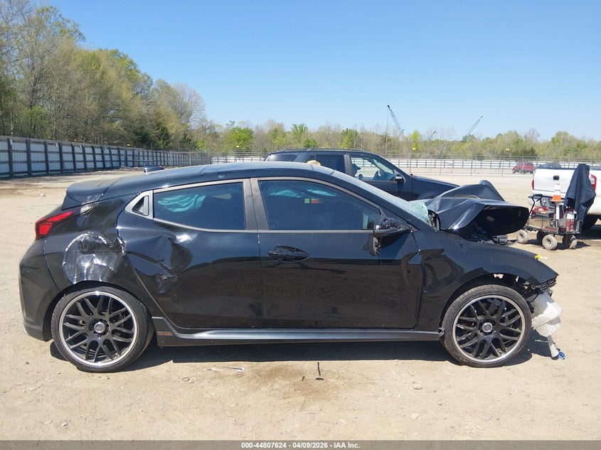 2019 Hyundai Veloster Turbo VIN: KMHTH6AB3KU008495 Lot: 44807624