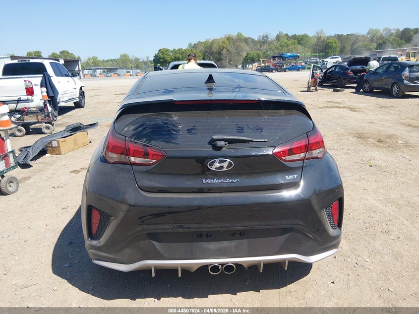 2019 Hyundai Veloster Turbo VIN: KMHTH6AB3KU008495 Lot: 44807624